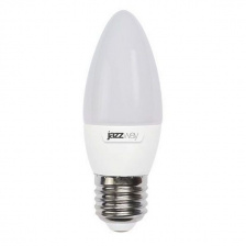 Лампа PLED-SP  C37  7w  E27 3000K 530 Lm Jazzway