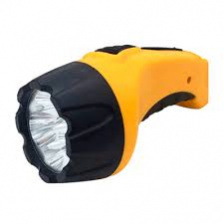 Фонарь ручной аккумуляторный MLA 02 4LED 120Lm 8ч 2 режима, з/у 230В черно-желтый