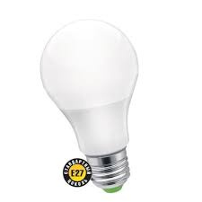 Лампа светодиодная LED 10вт Е27 белая 4000К фото 1