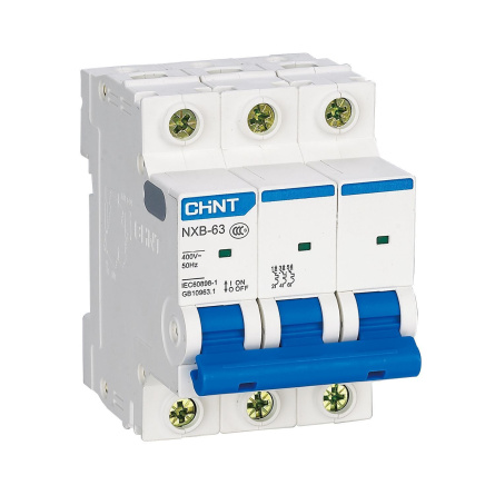 Автоматический выключатель 3п 40А NXB-63S 4,5кА х-ка B (R) фото 1