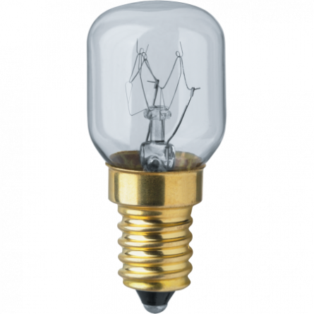 Лампа накаливания спец. назначения РН 15Вт 230в Е14 Т25 CL для духовых шкафов фото 1