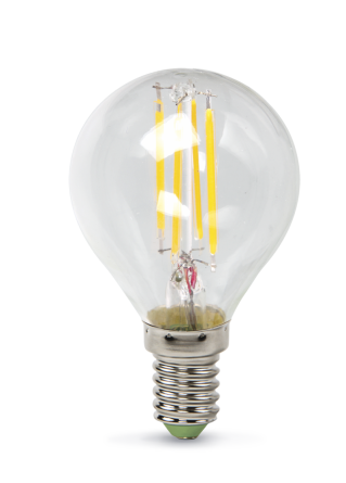 Лампа LED-ШАР-PREMIUM 5,0Вт Е14 220В 450Лм 4000К прозрачная ASD фото 1