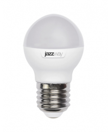 Лампа PLED-SP G45  7W  5000K E27  560Лм 230V 50Hz   Jazzway фото 1