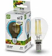Лампа LED-ШАР-PREMIUM 5,0Вт Е14 220В 450Лм 3000К прозрачная ASD