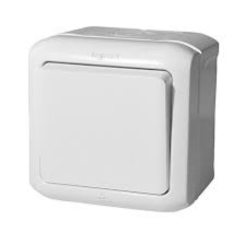 Выключатель 1кл белый IP44 Quteo Legrand 