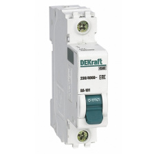 ВА-101 1P 40А B 4,5 кА DEKraft