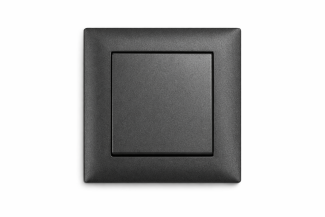 Выкл. 1-кл самовозвратный 10А ВС10-1-4-БрГ графит IEK Brite