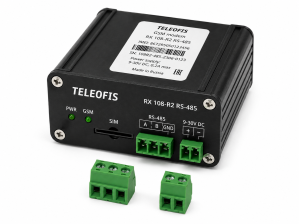 GSM модем Teleofis RX 108-R2 RS-485 дин рейка 