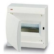UNIBOX бокс настенный 24М непрозр.дверь белый (с клемм)