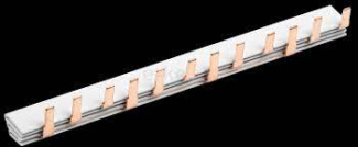 Шина соединительная типа PIN (штырь) трехфазная 63А 22см 