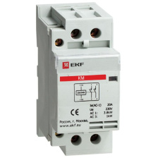 Контактор модульный КМ 63А 2NО (2 мод.) EKF 