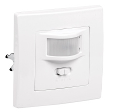 Датчик движения ДД-030 500Вт 160град 9м IP20 белый IEK