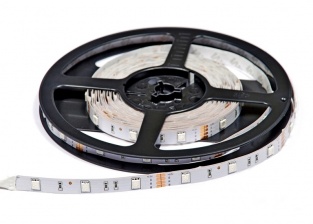 Светодиодная лента SMD 5050 30LED/m IP20 12V (1м) RGB 7.2W G