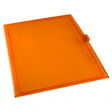 Дверца для щитов 54 мод. IP65, прозрачная оранжевая