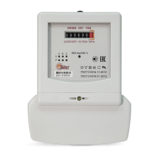 Счетчик электроэнергии 3ф НЕВА 301 0,5Т0  230В 5(10)А панель