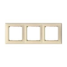 Рамка 3 поста слоновая кость Legrand Valena фото 1