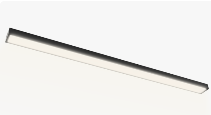 Светильник LED PSO-01 24w 4000K BLACK 1200x50 IP40 фото 1