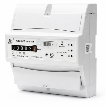 СТЭ-561/П60-1-4М-К4  3х220/380В; 5(60)А; панель фото 2