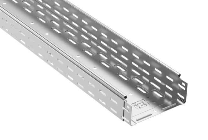 Лоток перфорированный 80х300х3000 ИЭК  фото 1