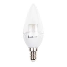 Лампа PLED-SP  CLEAR C37  7w CL  E14 4000K 540 Lm Jazzway фото 1