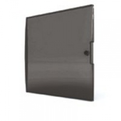 Дверца для щитов 54 мод. IP40, прозрачная черная фото 1