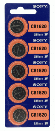 Литиевый таблеточный эл.питания CR1620 SONY BL-5 (RUS) фото 1