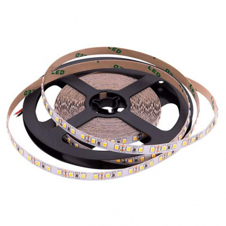 Светодиодная лента SMD 2835 120LED/m IP20 12V 9.6 W Тёплый белый фото 1