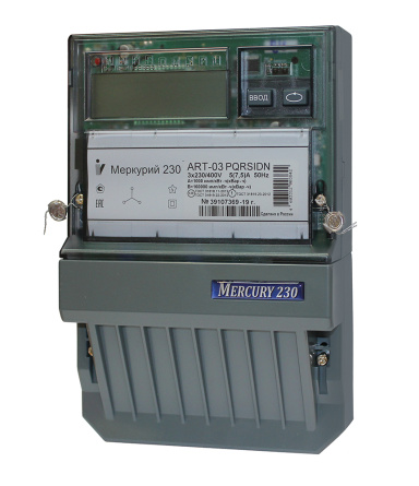 3ф Меркурий 230 ART-03 CLN 380В;5(7,5)А;к.т.0,5S/1 фото 1