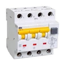 Выключатель автоматический дифференциального тока АВДТ 34 4п 25А 30мА х-ка С фото 1