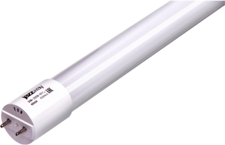Лампа PLED T8-600GL 10w FROST 4000K 230V/50Hz  Jazzway фото 1