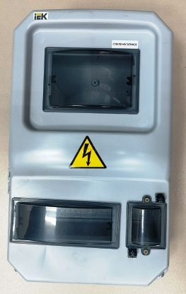 Корпус ВЩУ 3-3/8 дверь IP55 фото 1