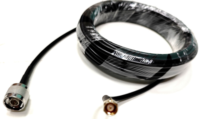Кабельная сборка N-male/RG-58 10м/SMA-male  фото 2