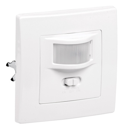 Датчик движения ДД-030 500Вт 160град 9м IP20 белый IEK фото 1