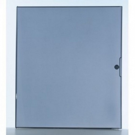 Дверца для щитов 24 мод. IP40, прозрачная черная фото 1