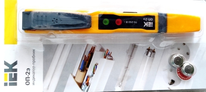 Отвертка индикаторная для ТЕСТИРОВАНИЯ ЭЛЕКТРИЧЕСКИХ ЦЕПЕЙ ОП-1Э IEK фото 1
