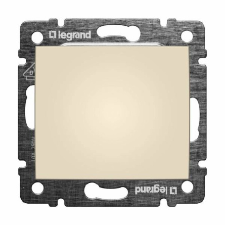 Переключатель промежуточный с 3х мест слоновая кость Legrand Valena  фото 1