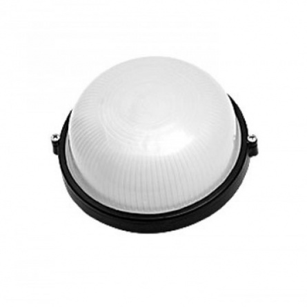Светильник НПП 1101 черный  круг 100Вт IP54  ИЭК фото 1