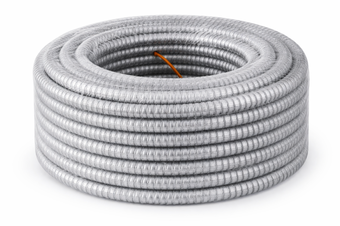 Металлорукав РЗ-Ц-Х 38 с протяжкой (25м) TDM фото 1